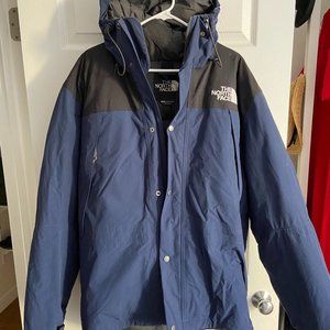 Men's North Face Hooded Parka - Size Large